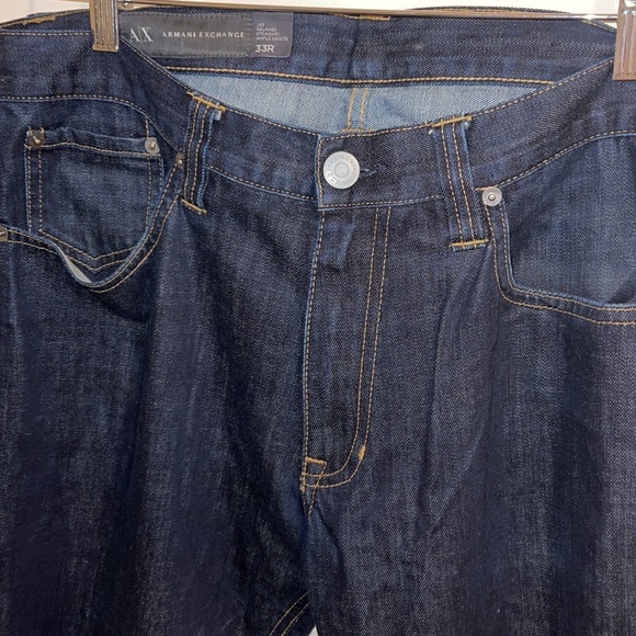 Armani Exchange blue Jean pants size 33 - Picture 2 of 5